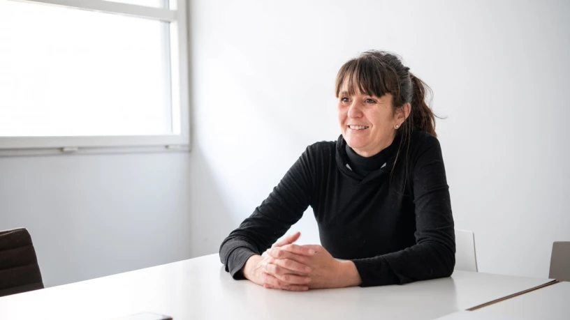 Isabelle Dieu — au bureau