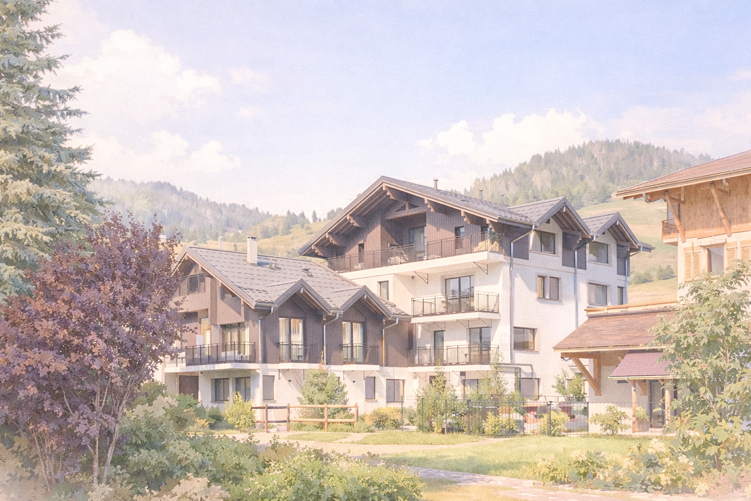 Immeuble le Kneiss — Megève